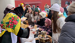 Отметили одно из самых ярких событий года — Масленицу! 