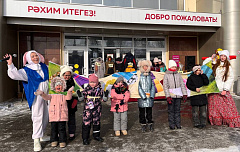 Отметили одно из самых ярких событий года — Масленицу! 